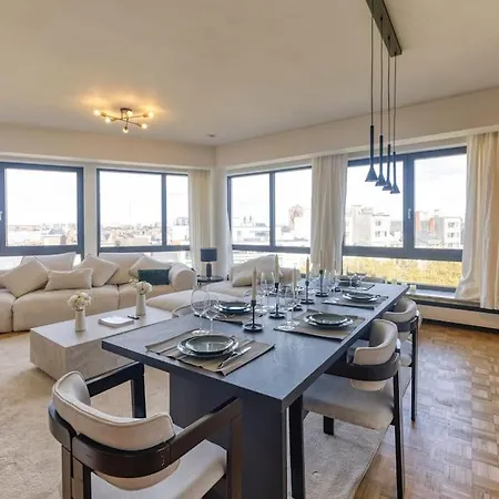Penthouse Luxe 3 Bedrooms Center Anversa